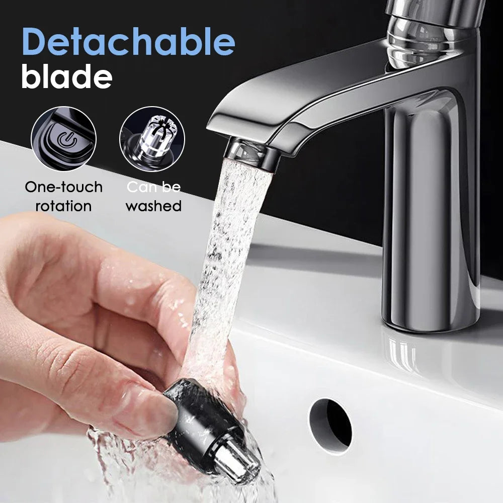 Rechargeable Electric Nose & Hair Trimmer – Multi-Function, Washable, Unisex