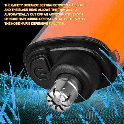 Rechargeable Nose & Hair Trimmer – Compact & Washable
