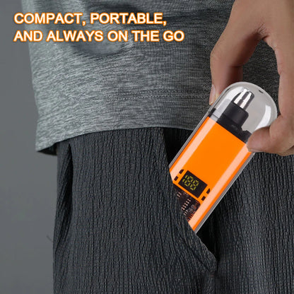 Rechargeable Nose & Hair Trimmer – Compact & Washable